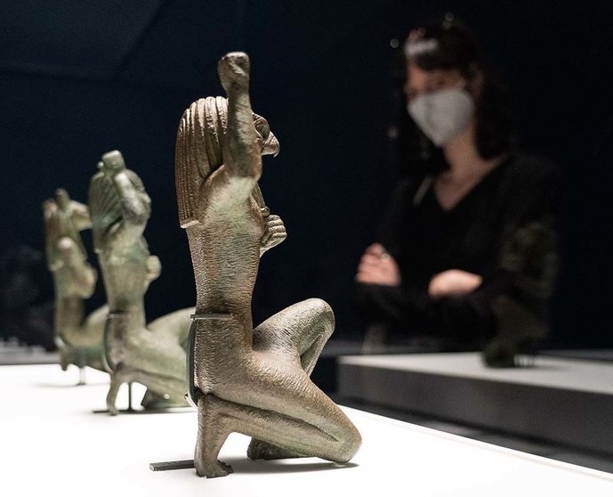 SE exhibió en la Cidade da Cultura una selección de 140 pezas das coleccións do British Museum.