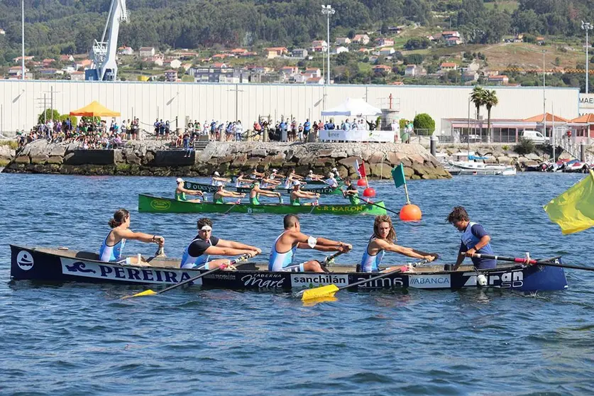 Samertolameu y Meira en la última tanda. PEDRO SEOANE. 