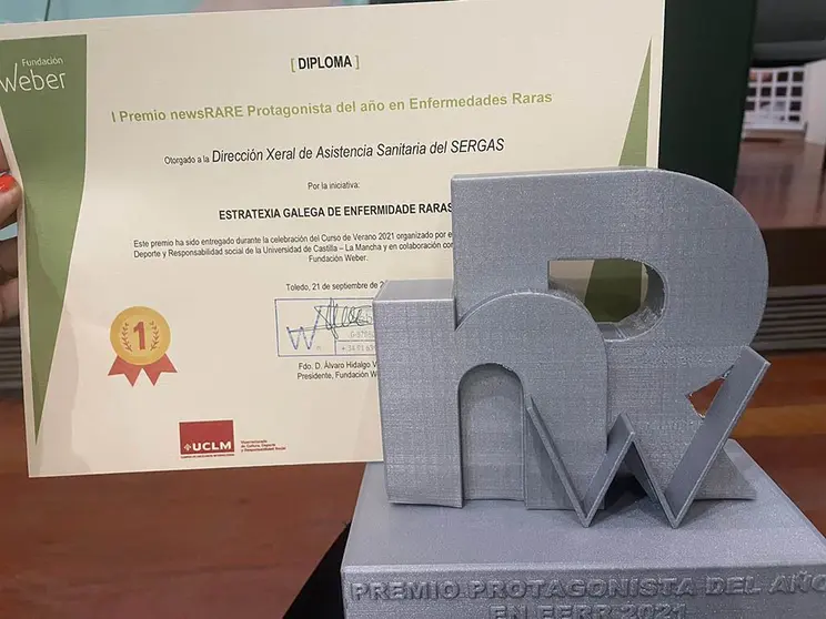 A Fundación Weber, a través da revista de divulgación científica newsRare, recoñece o labor das entidades na mellora da calidade de vida dos pacientes que padecen este tipo de doenzas.