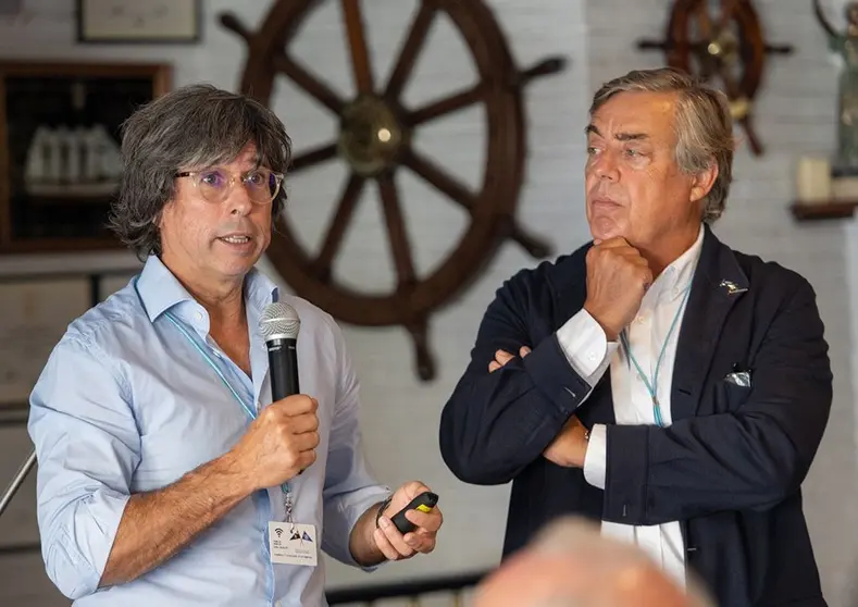 Un momento de la ponencia de Ignacio Sánchez Otaegui en la ICOYC European Conference 2021. © ÓSCAR TORVEO.