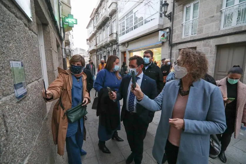 La directora de Turismo de Galicia, Nava Castro, participó en la inauguración del Museo del Corpus a Ceo Aberto de Ponteareas, el primero de estas características con el que cuenta nuestro territorio y que permitirá conocer esta Fiesta de Interés Turístico Internacional durante todo el año.