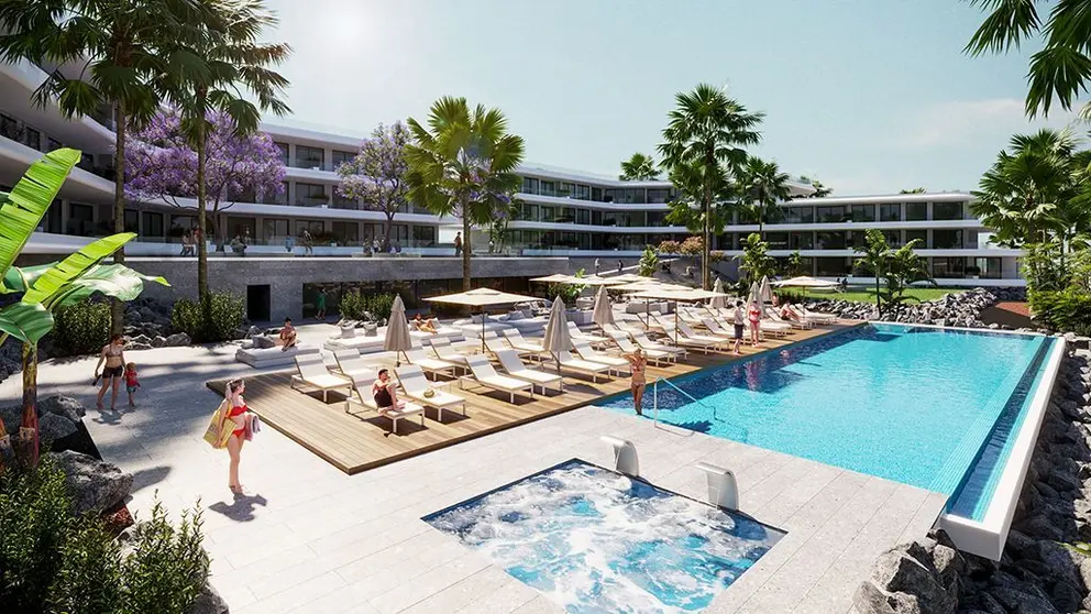 'Atlantic Homes' será el nombre del próximo proyecto que la viguesa Viqueira desarrollará en Tenerife después de haber llegado a un acuerdo con la promotora Vía Célere, anterior propietaria del solar. INFOGRAFÍA. 