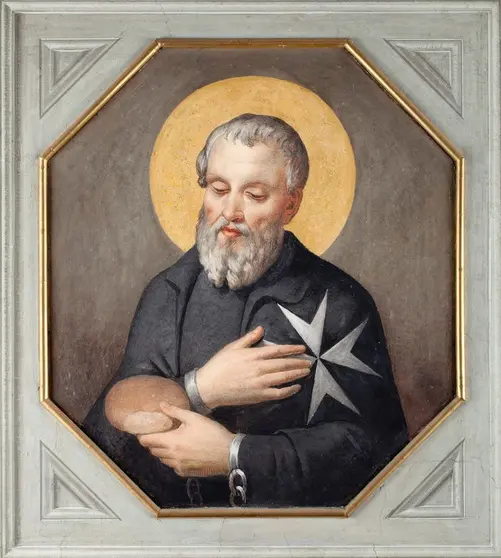  Beato Gerardo, fundador e primeiro Gran Maestre da Orden de Malta.