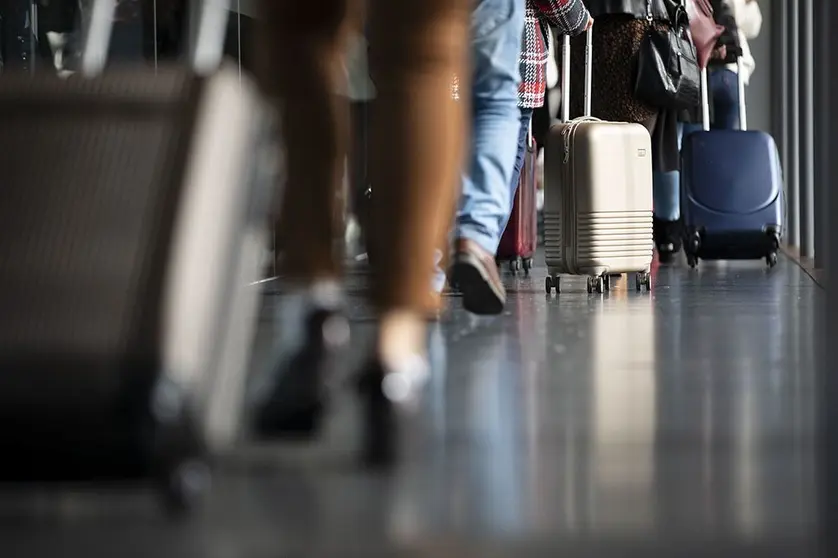 Aeropuerto de Santiago de Compostela.