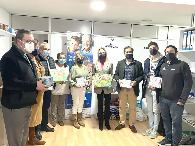 Las donaciones se realizaron en diferentes empresas de Vigo y su área metropolitana.