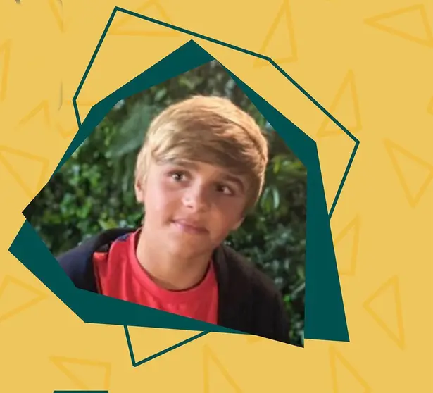 O pequeno Martin, uma criança de 12 anos, natural de Caminha, vítima de um violento acidente em dezembro de 2020. 