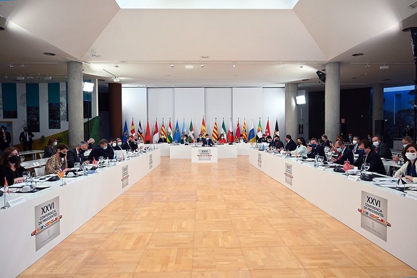 El titular de la Xunta participó hoy en la XXVI Conferencia de Presidentes Autonómicos.