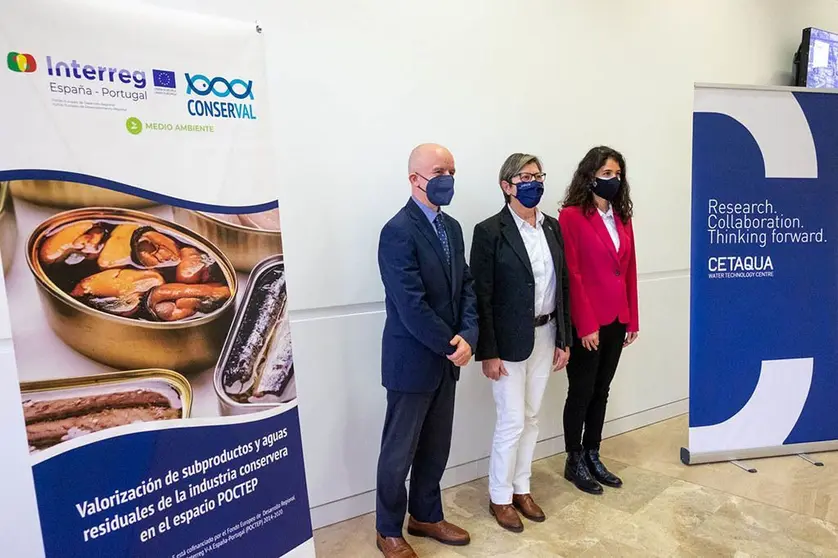 La conselleira del Mar, Rosa Quintana, inauguró hoy en la Cidade da Cultura las jornadas 'Conserval: hacia una industria conservera circular'.