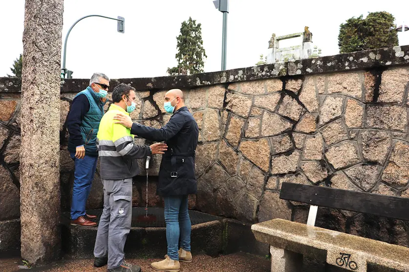 •	Rematadas as obras de saneamento, os resultados das analíticas volven á normalidade.