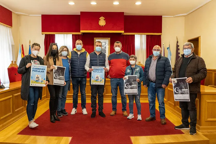 Presentación da Carreira de San Telmo e Feira Cabalar.