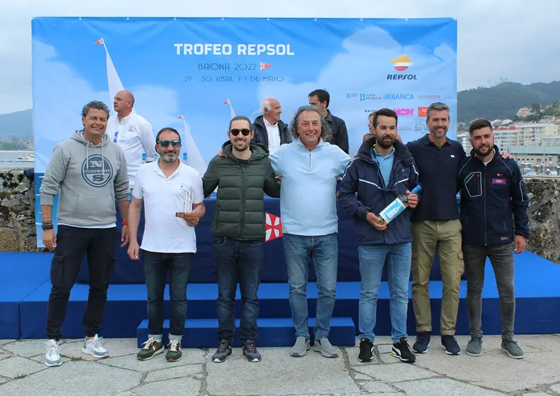 El Bouvento de Óscar Comesaña ganador en la clase Fígaro. ©  ANTÍA MARTÍNEZ.