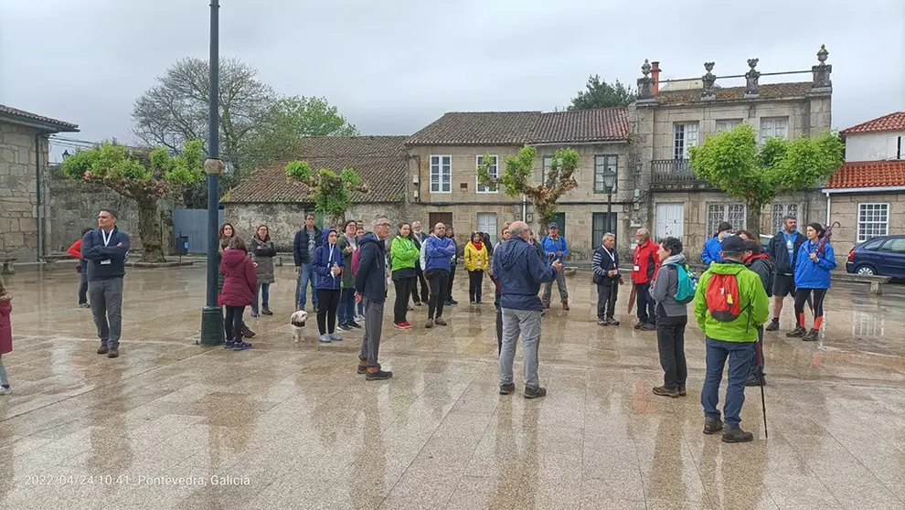 Andaina de San Telmo celebrada o pasado 24 de abril. ARQUIVO.