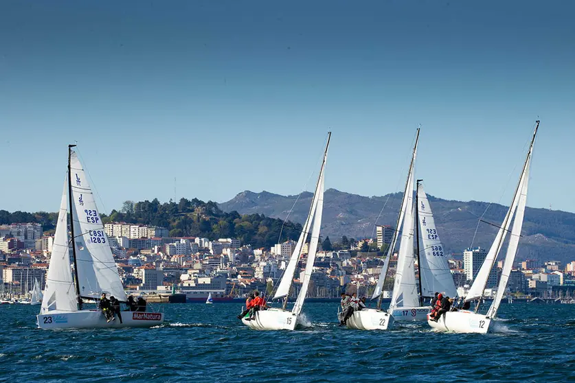 Villalia J70 Spring & Winter Series, Vigo. ©Sailingshots by María Muiña Photography