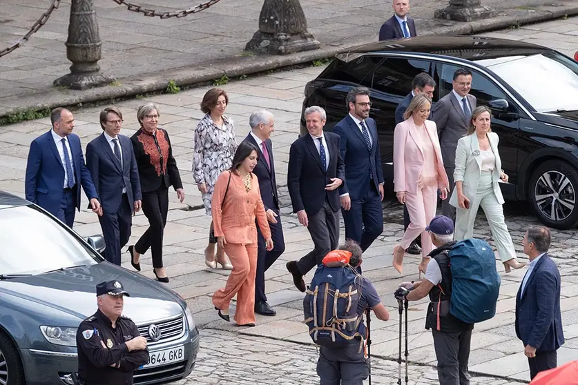 O titular da Xunta presidiu esta ma&ntilde;&aacute; o acto de toma de posesi&oacute;n dos conselleiros do Executivo galego.
