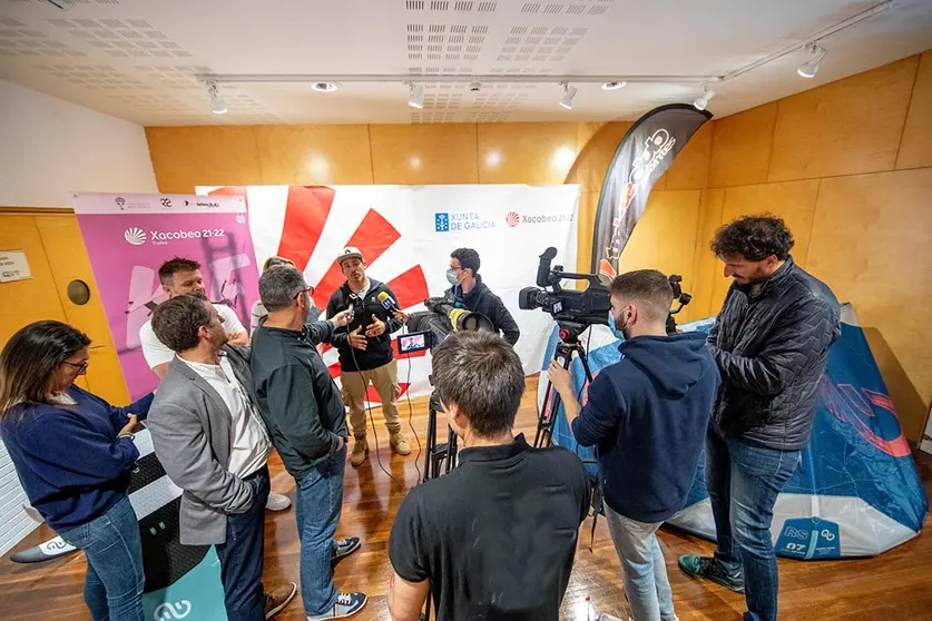 Anuncio Convenio Colaboración Xacobeo del V KiteFest Cesantes- Trofeo Xacobeo, 2022
©Sailingshots by María Muiña Photography