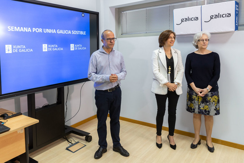 A conselleira de Medio Ambiente, Territorio e Vivenda presentou hoxe en MeteoGalicia un balance da pasada estación no marco da ‘Semana por unha Galicia sostible’.