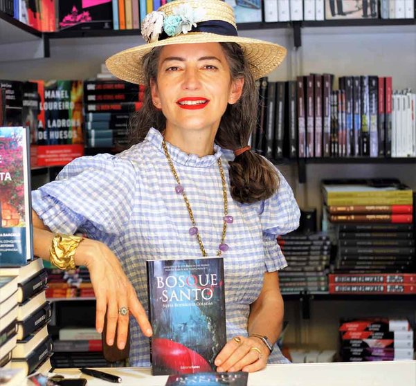La autora de Bosquesanto, Silvia Rodríguez Coladas.