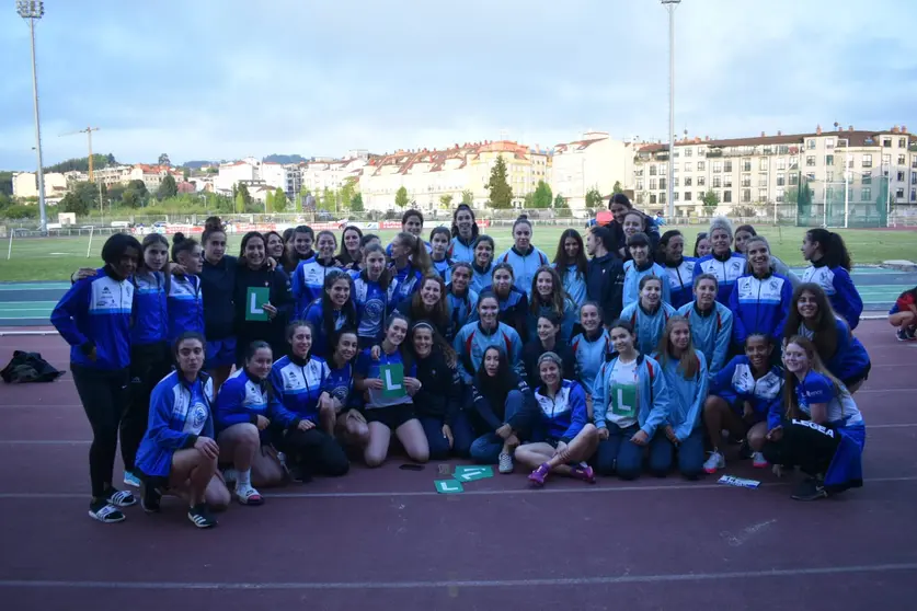 Equipos da Gimástica e Celta.