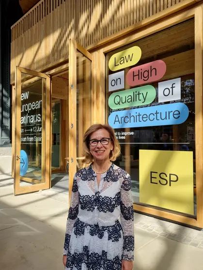 A directora xeral de Ordenación do Territorio e Urbanismo, Encarnación Rivas.