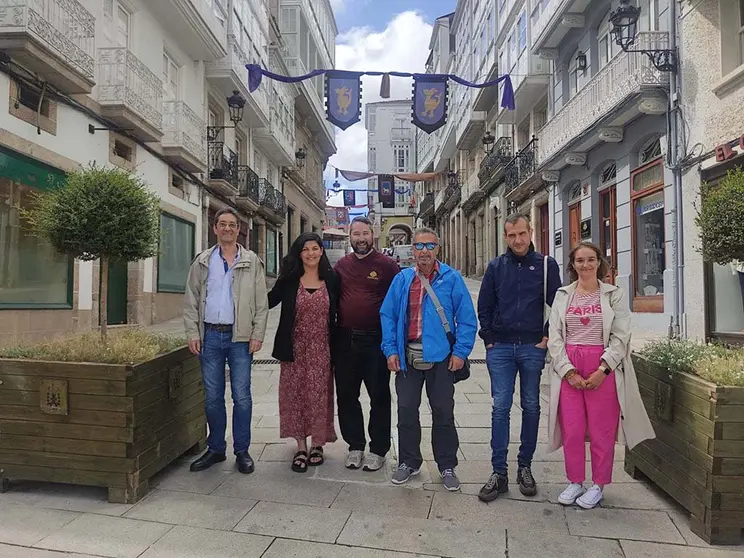 Los turoperadores italianos visitan Betanzos.