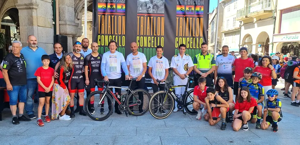 Un momento da presentación da proba. ARQUIVO.