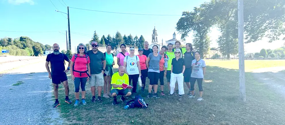 A secretaria xeral de Apoio ao Emprego, Traballo Autónomo e Economía Social, Covadonga Toca, realizou unha etapa desde Vilalba ata Baamonde no marco deste programa que desenvolven a Administración galega e Fundación Ronsel.