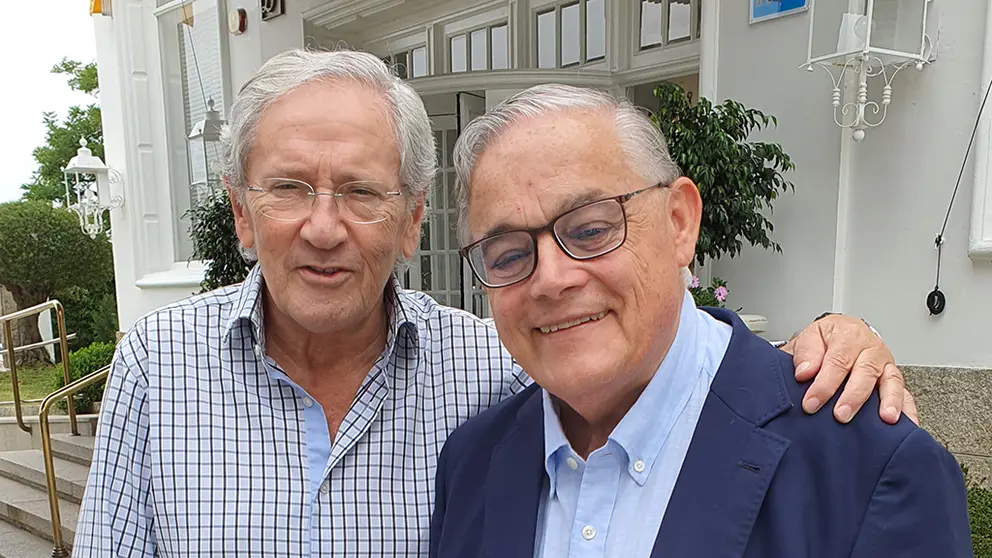 Fernando Ónega (izq) y Alberto Barciela.