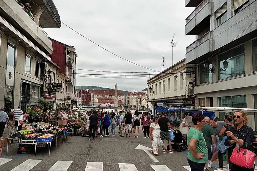 O mercado ambulante volve á Praza de Bugallal