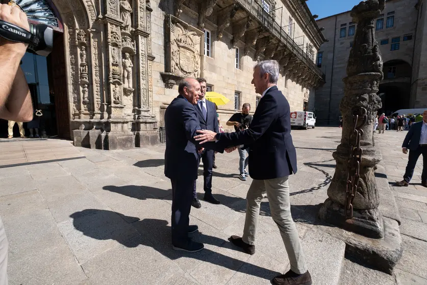 Rueda intervino en la clausura del comité ejecutivo de la Confederación Española de Organizaciones Empresariales del Metal (Confemetal), que se celebró en Santiago de Compostela.