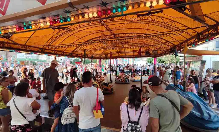 Unha das atraccións que deberá funcionar sen megafonía.