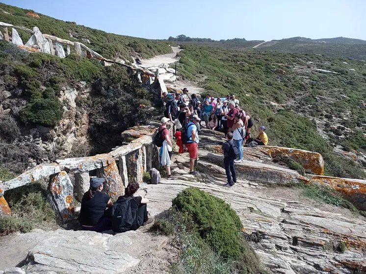En este mes de octubre realizaron prácticas en el centro de visitantes y en las propias islas.