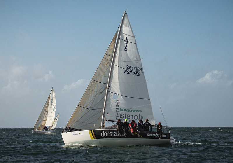 El Dorsia Coviran Sailing Team fue el vencedor de la jornada inaugural. RFEV