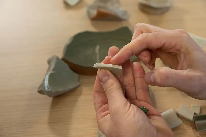 Estudio de material cerámico de una intervención arqueológica en Yibuti.