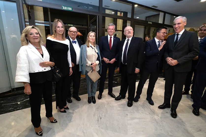 El presidente de la Xunta intervino en la entrega de la Medalla de Oro del Círculo de Empresarios de Galicia.