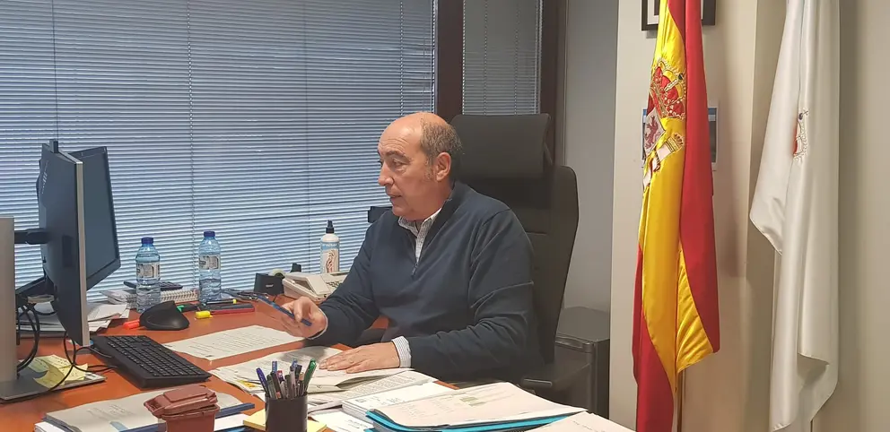 O director do Instituto de Estudos do Territorio participou, por videoconferencia, na reunión da Comisión Territorial do Consello Superior Xeográfico.