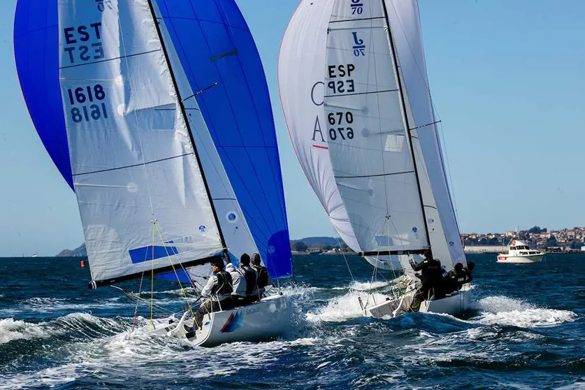 Villalia J70 Spring & Winter Series, Vigo. ©Sailingshots by María Muiña Photography