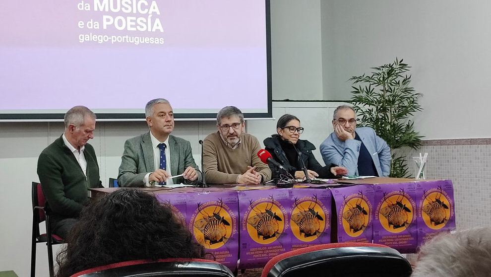 O secretario xeral de Política Lingüística participa na presentación desta cita da música e poesía galego-portuguesa que se celebra co apoio da Xunta.