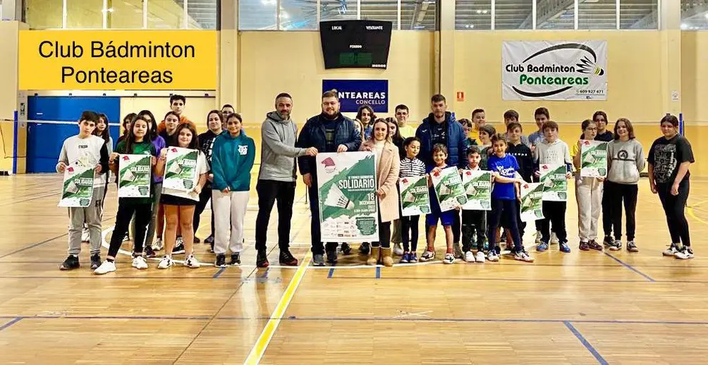 Bádminton solidario esta fin de semana en Ponteareas.