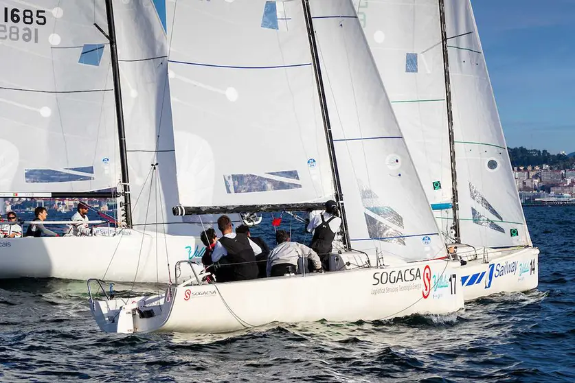 Sail Cascais (Lisboa), Sogacsa (Vigo), Sailway Academy (Canido). MARÍA MUIÑA.