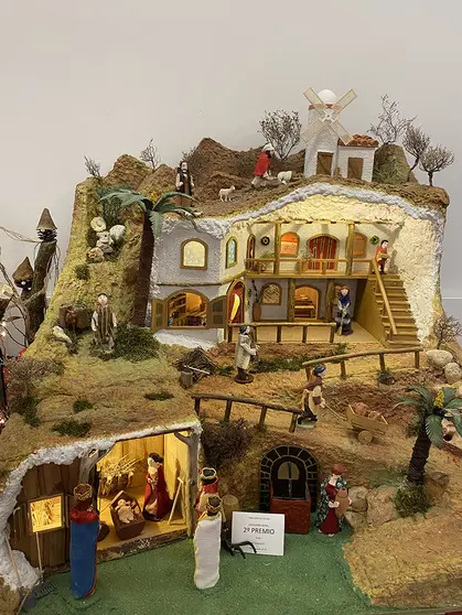 Segundo premio en la categoría general del Concurso de belenes de Afundación 2022 realizado por PP Somacos.