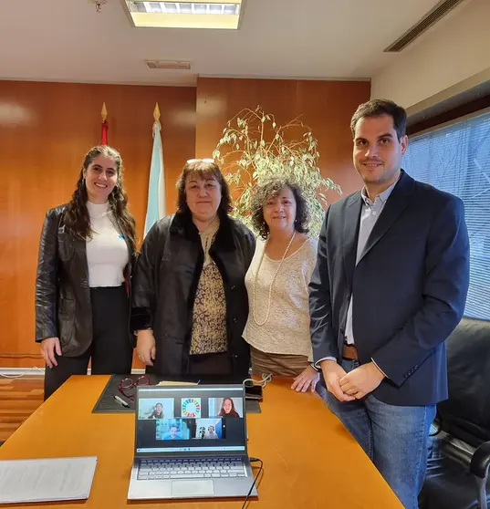 La Xunta y la Asamblea Ciudadana para el Clima intercambian experiencias de cara a la mitigación de los efectos del cambio climático.