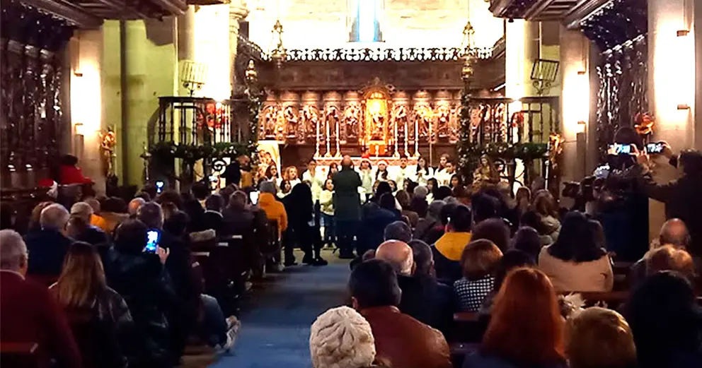 Certame Panxoliñas na Catedral de Tui.