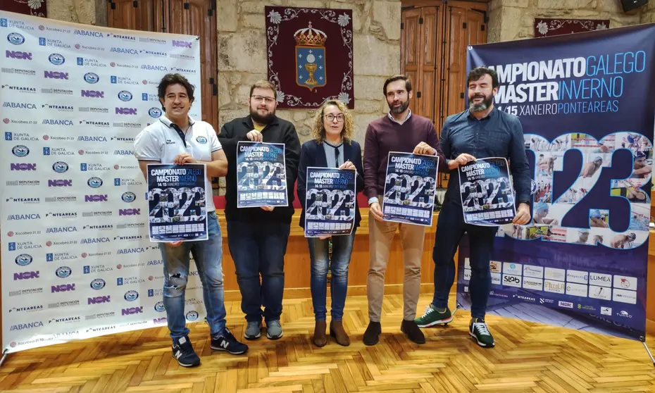 Un Campionato Galego Máster de natación de récord esta fin de semana en Ponteareas.