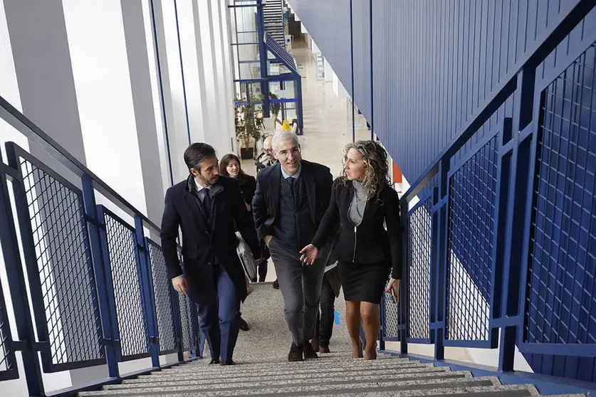 El vicepresidente primero y conselleiro de Economía, Industria e Innovación, Francisco Conde, participó en la presentación en Ferrol de esta iniciativa, que se desarrolla en colaboración con Pymar.