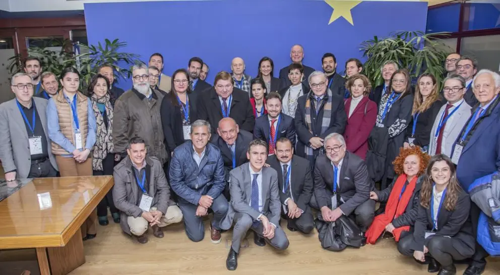 Editores Europa, América latina y Caribe asistentes al congreso. ARCHIVO.