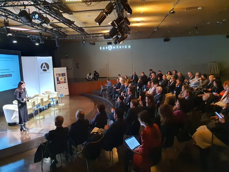 VI Congreso de Editores de Medios Europa América Latina Caribe. Casa América, 8 de febrero 2023.