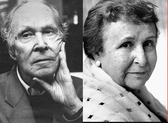 Eugénio de Andrade e Agustina Bessa-Luís.