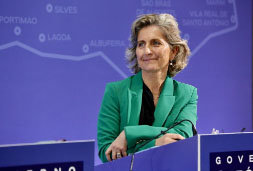 A Ministra da Coesão Territorial, Ana Abrunhosa.