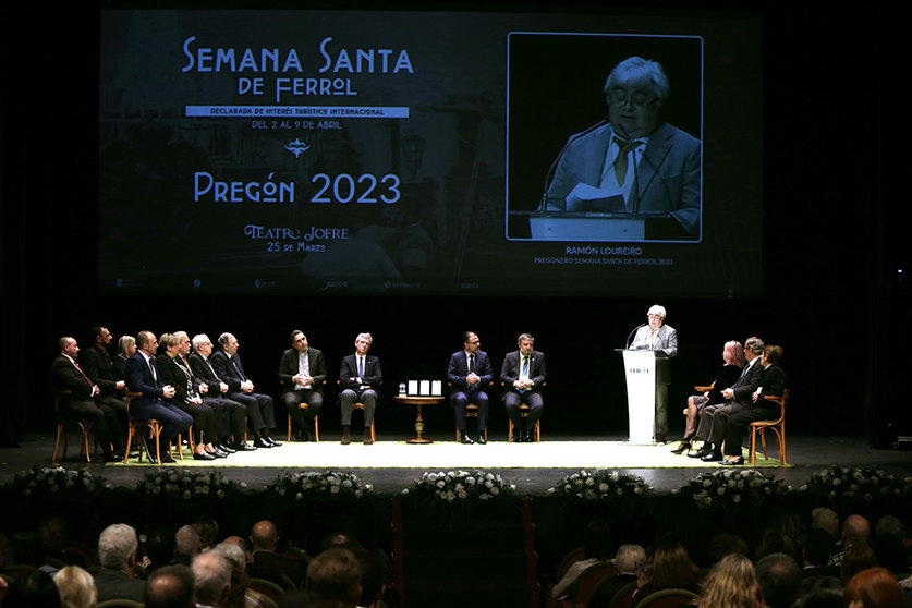 El presidente de la Xunta intervino en el acto del pregón que da inicio a la celebración, declarada de Interés Turístico Internacional en el año 2014.