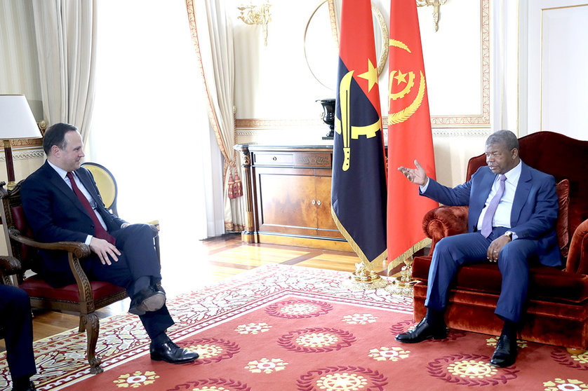 Ministro das Finanças, Fernando Medina, foi recebido pelo Presidente da República de Angola, João Lourenço.